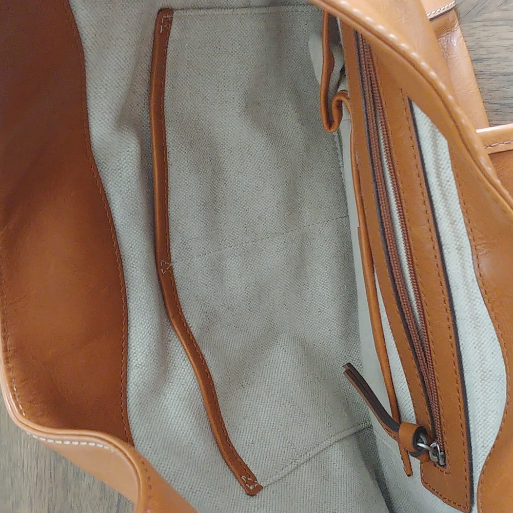 Michael Kors Tan Leather Hobo Bag - Picture 5 of 7